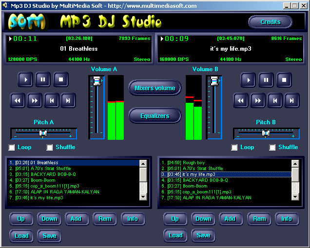 Active MP3 DJ Studio
