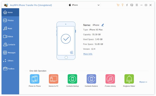 AnyMP4 iPhone Transfer Pro