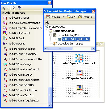 Add-in Express 2007 for VCL