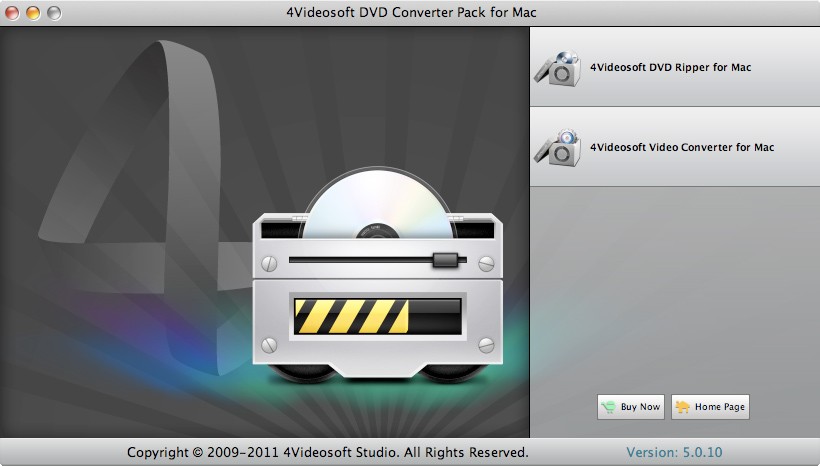 4Videosoft DVD Converter Pack for Mac
