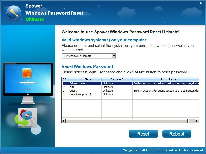 Windows Password Reset Ultimate Unlimite