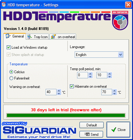 HDD Temperature SCSI