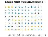 12x12 Free Toolbar Icons