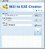 MSI to EXE Converter