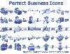 Perfekte Business Icons