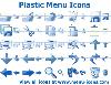 Plastic Menu Icons
