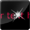 Text with Moving Flash (Mask Effect)