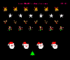 Santa's Invaders Screen Saver