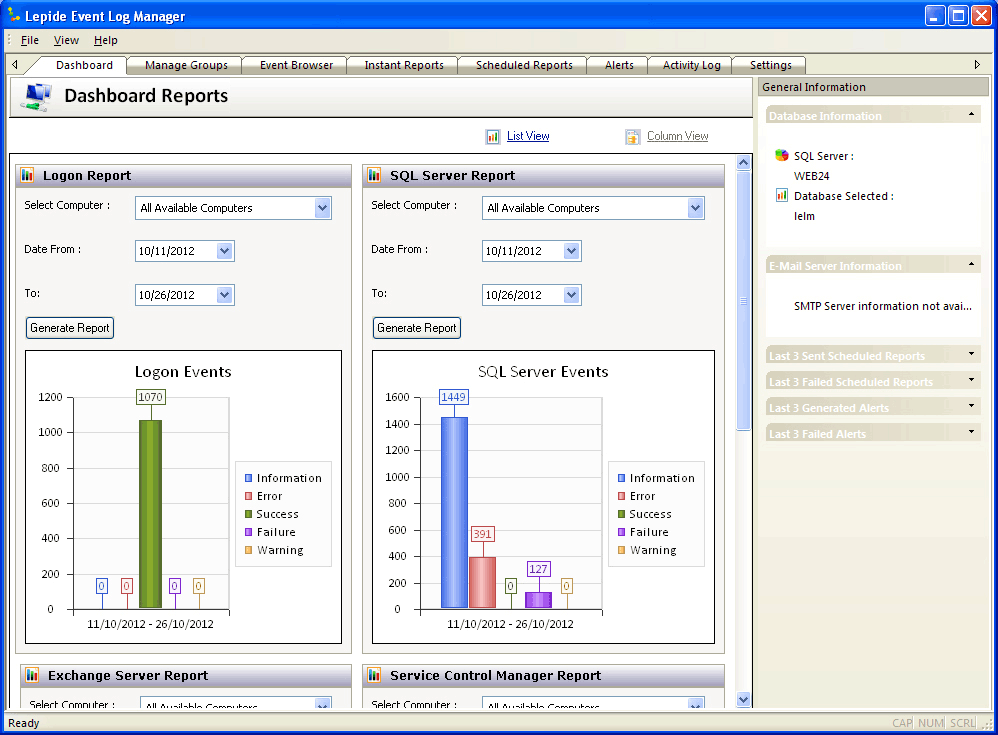 Windows Event Log Monitoring