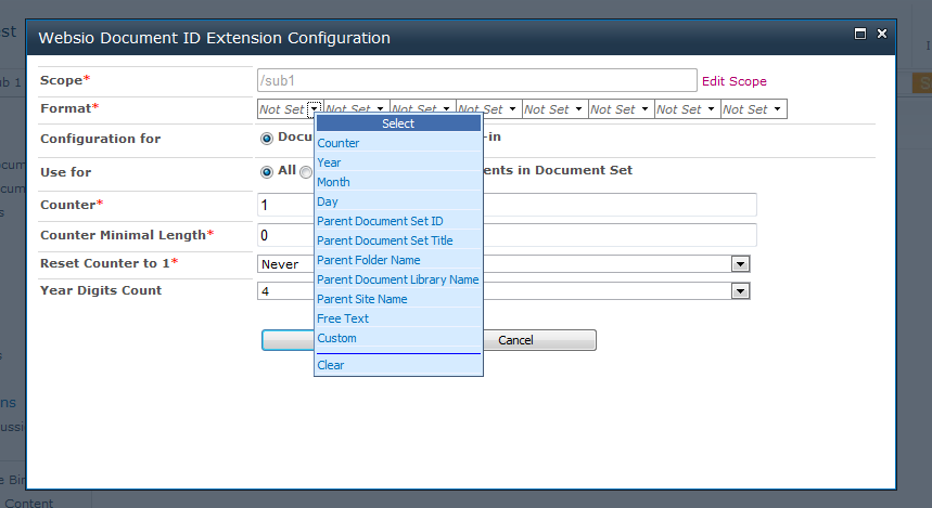 SharePoint Document ID Extension