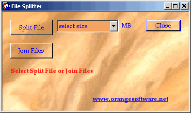File Splitter 1.0