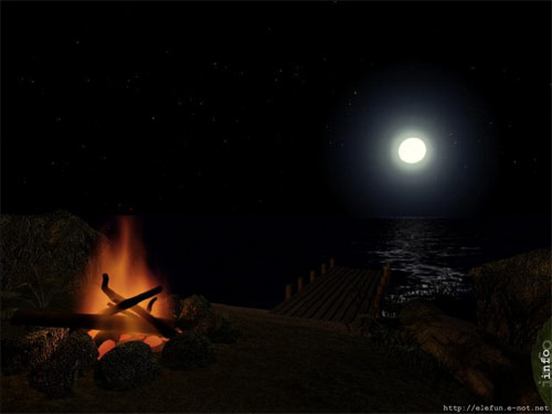 SS Midnight Fire - Animated Screensaver
