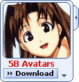 MSN Manga Avatar Display Pack