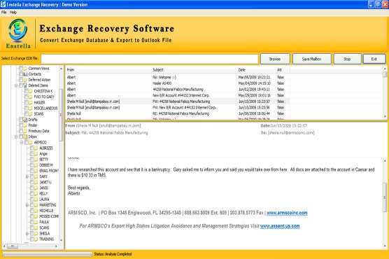 Enstella EDB Recovery Software