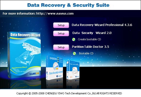 EASEUS Data Recovery & Security Suite