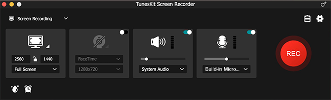 TunesKit Screen Recorder for Mac
