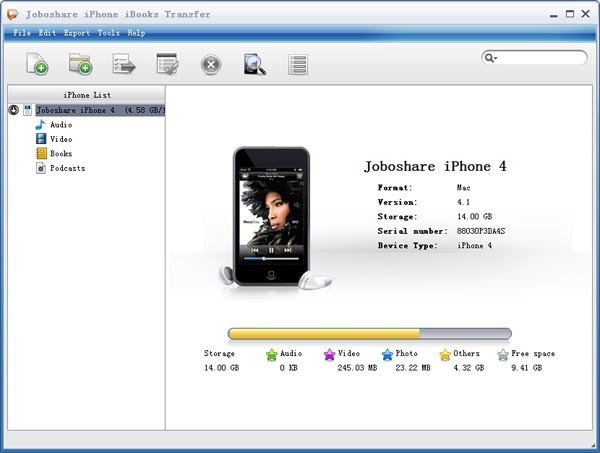 Joboshare iPhone iBooks Transfer