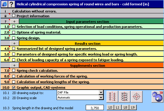 MITCalc Compression Springs