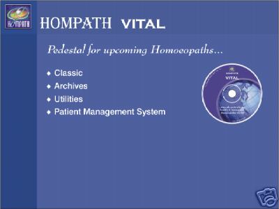 Hompath Vital - Homeopathy Software