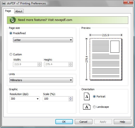 doPDF free PDF creator
