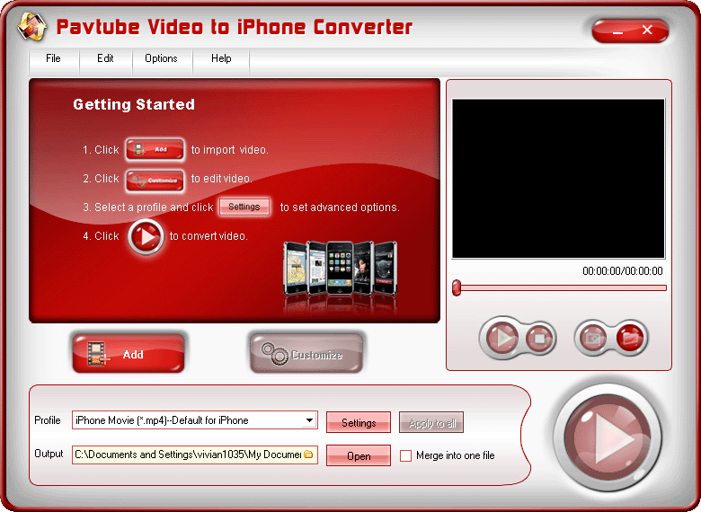 Pavtube Video to iPhone Converter
