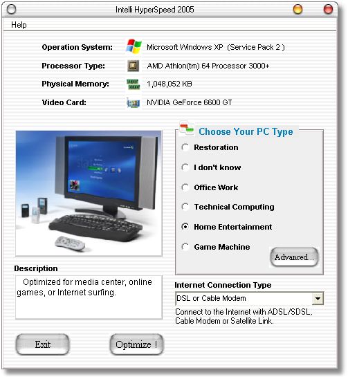 Intelli HyperSpeed 2005
