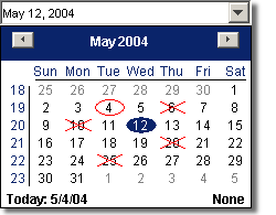 Java Date Picker