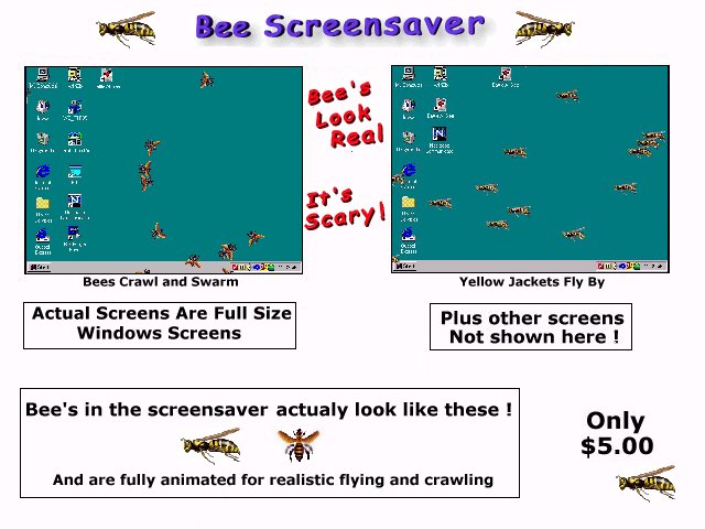 Bee Screensaver