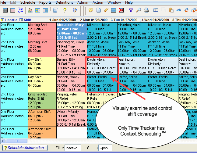 Time Tracker Employee Scheduling