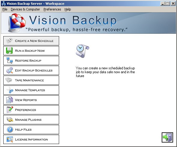 Vision Backup