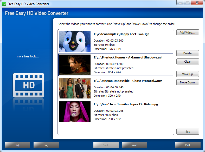 Free Easy HD Video Converter