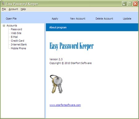 Easy Password Keeper