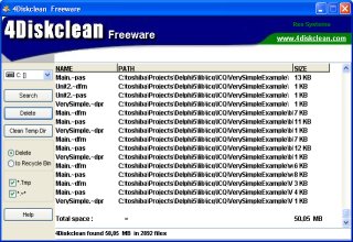 4Diskclean Freeware