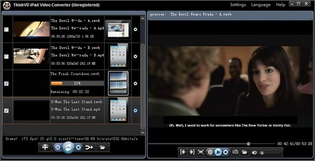 ThinkVD iPad Video Converter