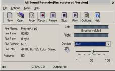 All Sound Recorder(Audio-Ware.com)