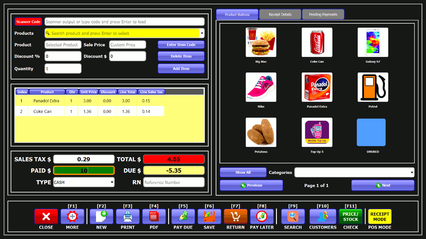 StarCode Network Plus POS and Inventory