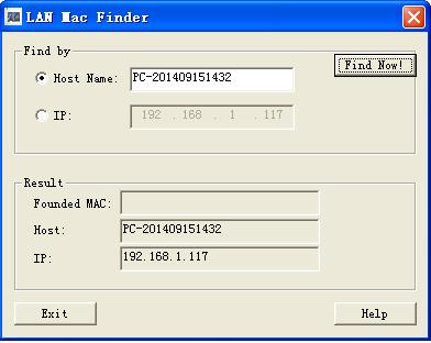LAN Mac Finder