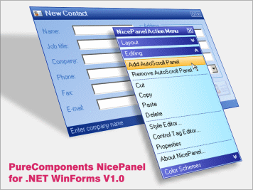 PureComponents NicePanel for .NET