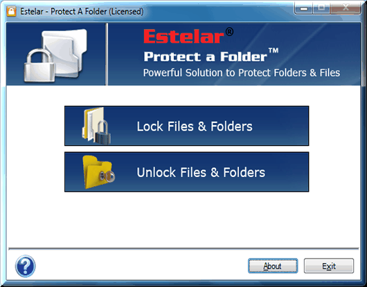 Folder Protect Software