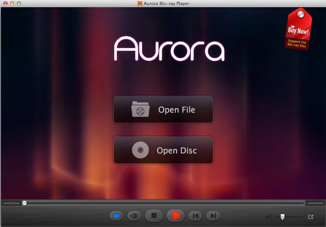 Aurora Blu ray Player for Mac