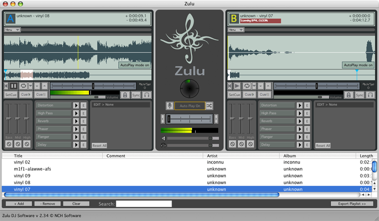 Zulu DJ Software Free for Mac