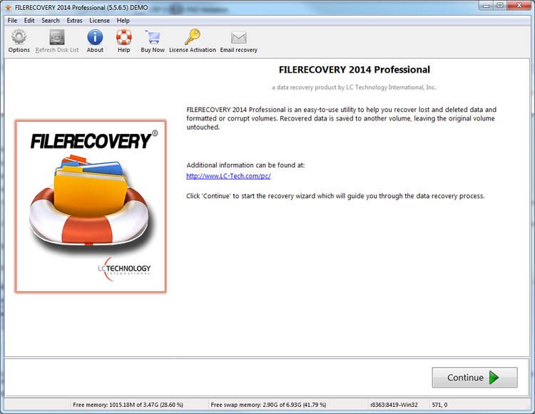 FILERECOVERY 2014 Professional for PC