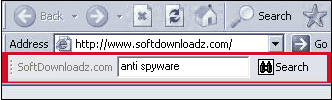 SoftDownloadz.com IE toolbar