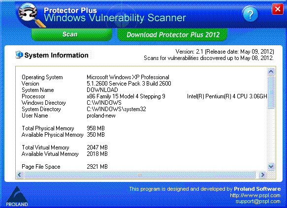 Protector Plus Vulnerability Scanner