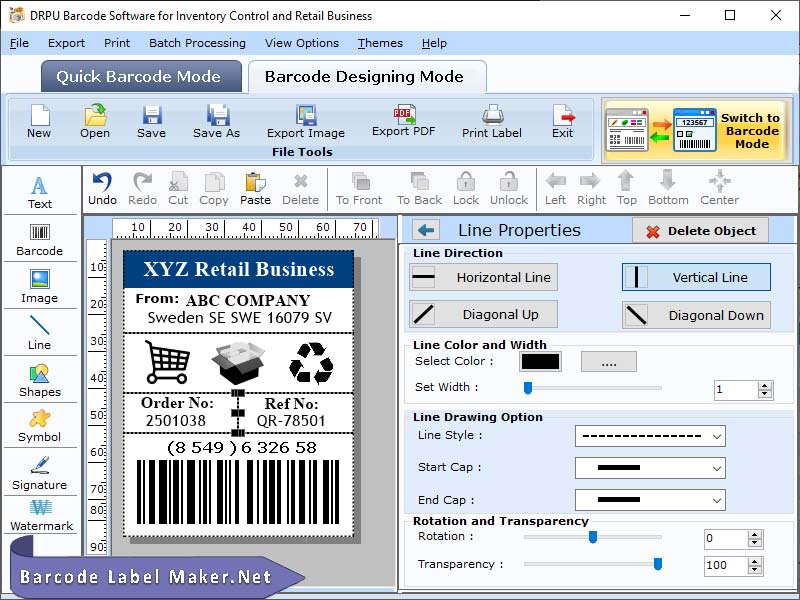 Barcode Maker for Retail Business
