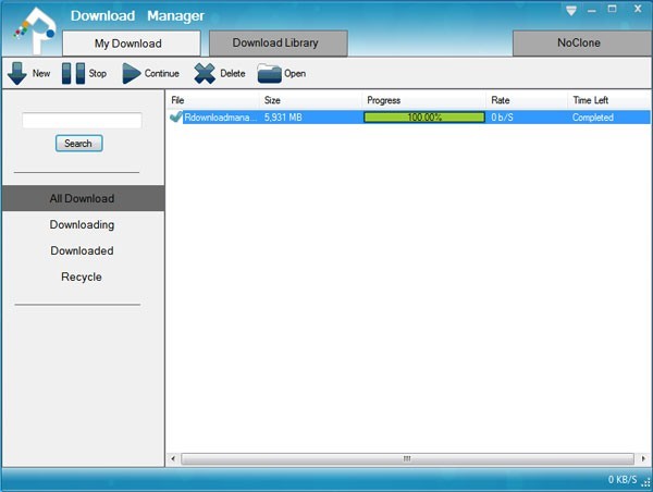 Reasonable Download Manager