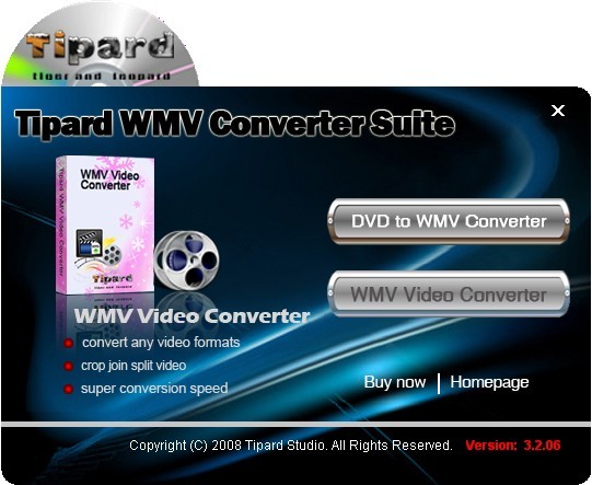 Tipard WMV Converter Suite