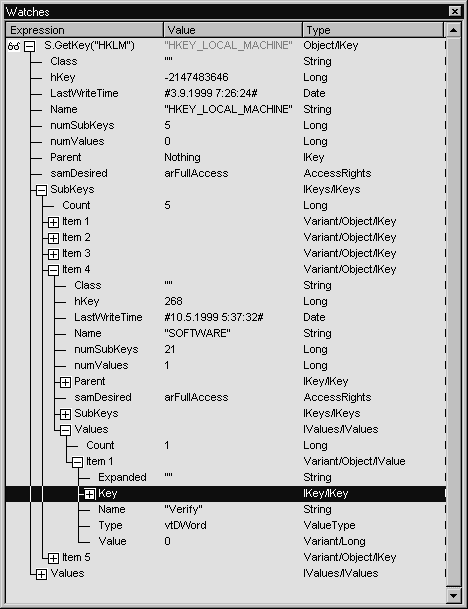 ActiveX/ASP windows registry editor