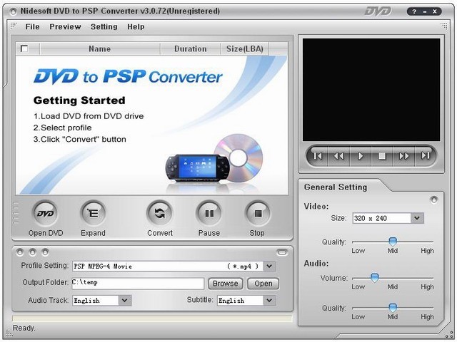 Nidesoft DVD to PSP Suite