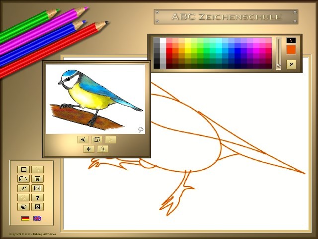 ABC Drawing School II - Birds